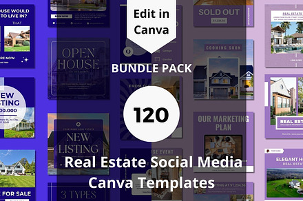 Real Estate Social Media Templates