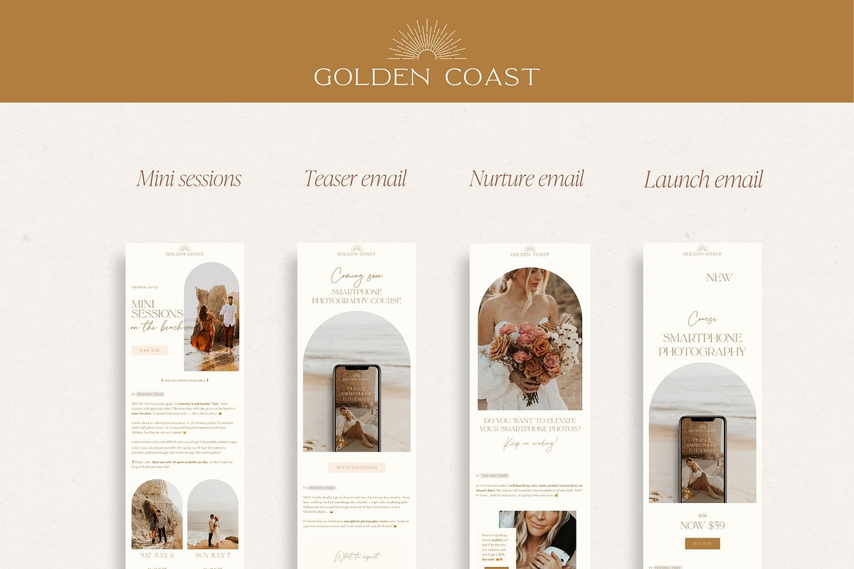 Photographer Flodesk Email Templates, an Email Template by Wonderlik Webdesign (Photo 5 of 9)