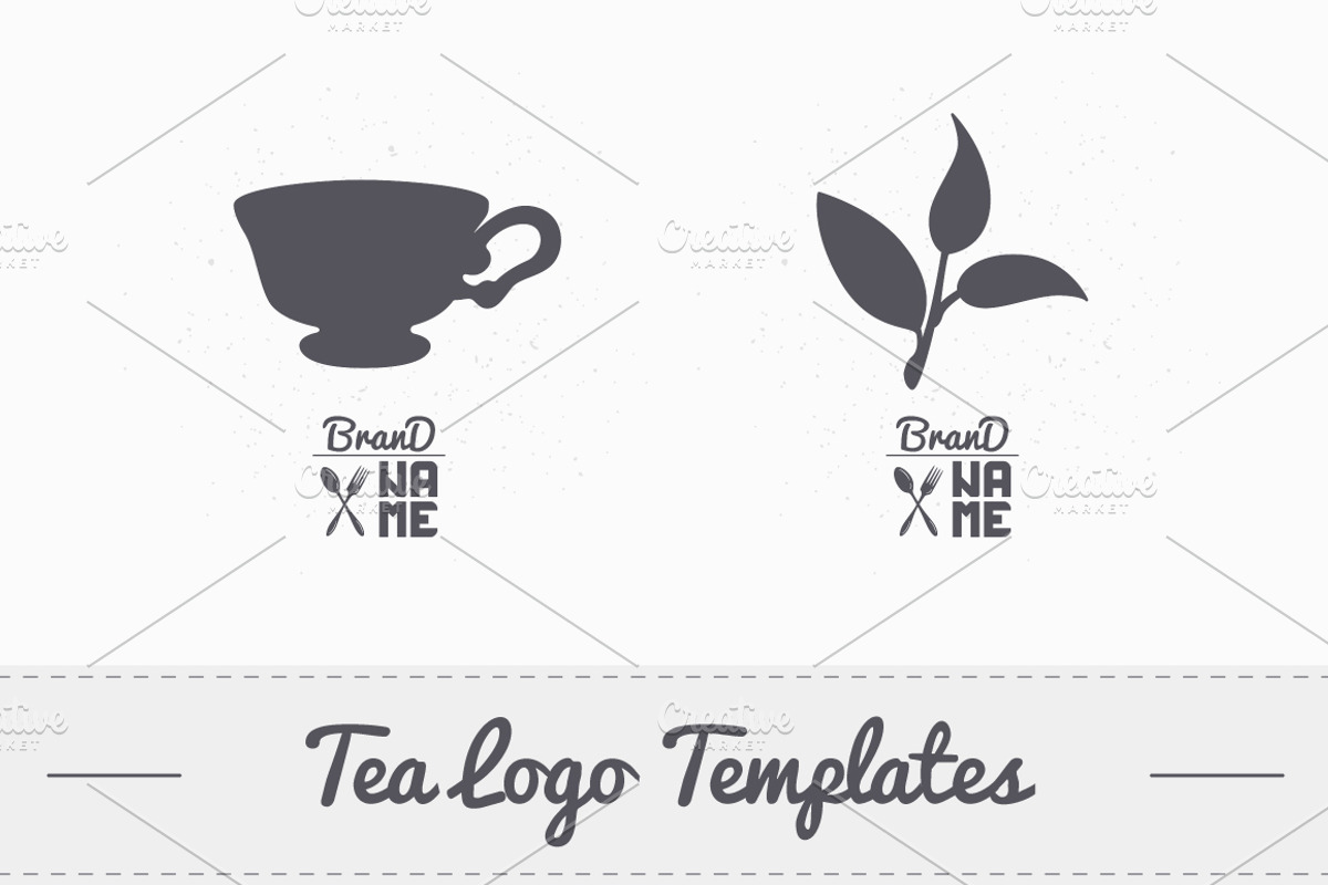 4 Tea Logos, a Branding & Logo Template by Zhemchuzhina (Photo 4 of 4)