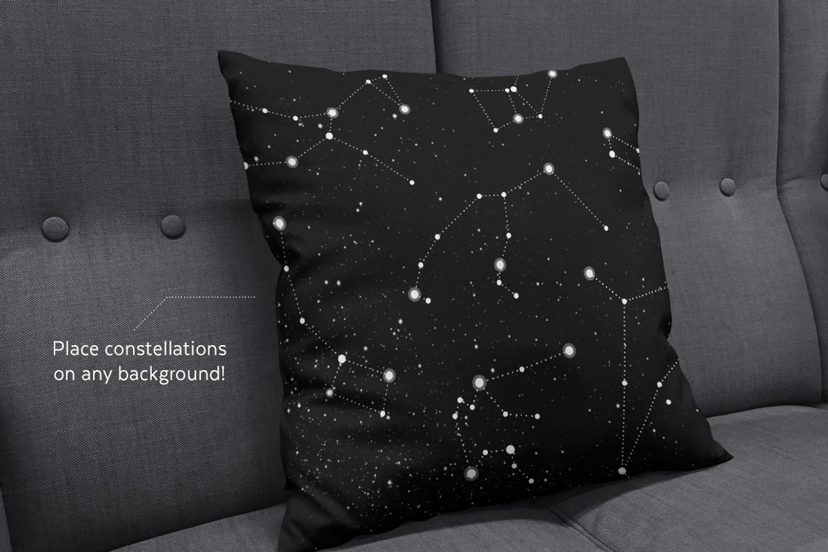Constellations Vector Set, an Illustration by S K Y B O X (Photo 3 of 6)