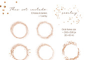 Sparkling Rose Gold Glitter, an Object Graphic by My Wondercolor (Thumbnail 2 of 3)