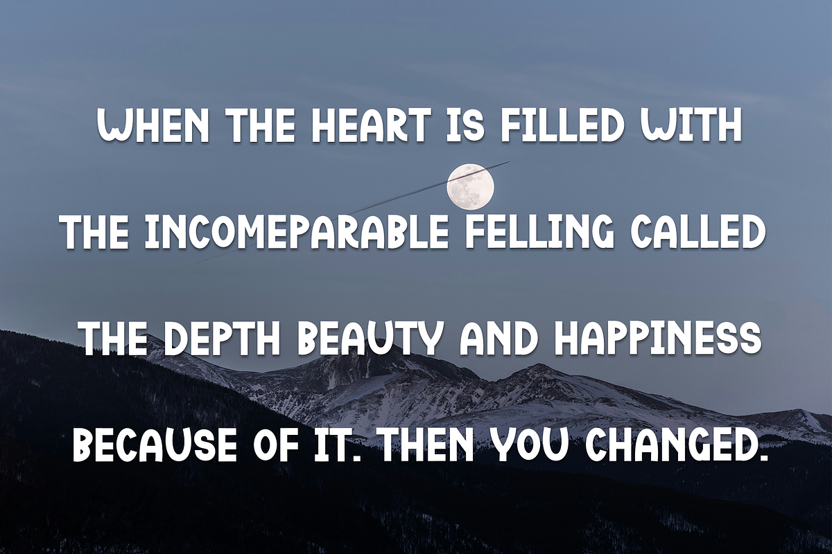GRATEFUL, a Script Font by FreshTypeINK (Photo 6 of 8)