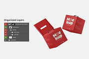 Cardboard Box Mockup with Handle, a Packaging Mockup by RamStudio2 (Thumbnail 13 of 19)