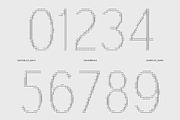 Achiello Ascii, a Sans Serif Font by Craft Supply Co. (Thumbnail 4 of 8)