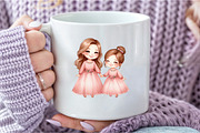 Blush Pink Mother's Day Clipart, an Illustration by DreamCafeArt (Thumbnail 6 of 6)