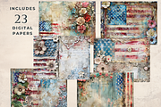 AMERICAN CELEBRATION JUNK JOURNAL, a Decorative Illustration by Daring Digies (Thumbnail 4 of 7)