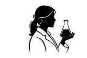 This Scientist Lab Silhouettes, an Illustration by Amazin_art (Thumbnail 27 of 31)