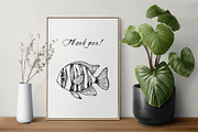 Ocean | Vector line art collection, an Illustration by Navenzeles (Thumbnail 11 of 11)