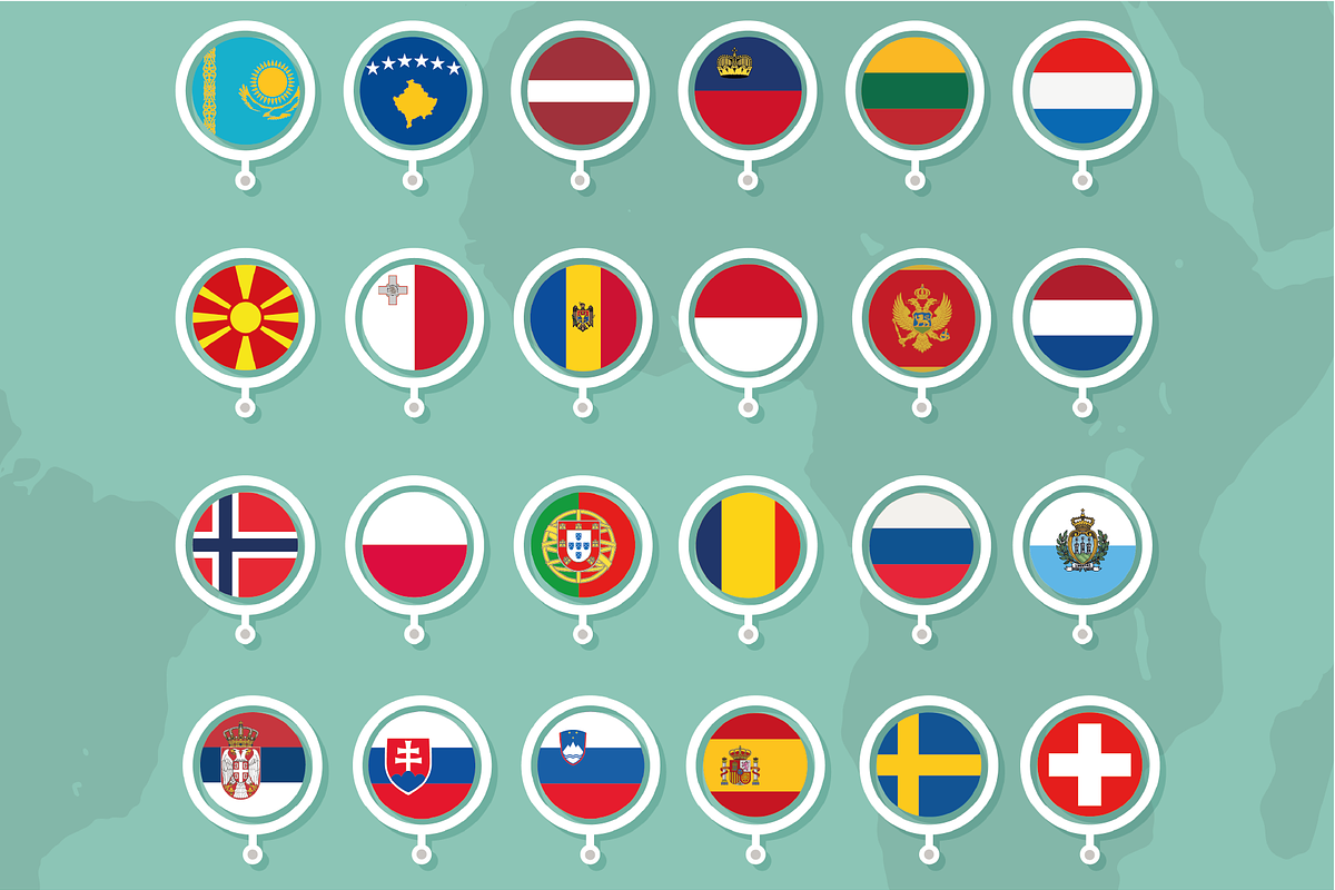 Flags of Europe, an Icon by AAO.Design (Photo 3 of 4)
