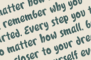 Bogobit - Handwritten Bubble Font, a Handwritten Font by RHD Creative Studio (Thumbnail 3 of 9)