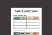 Weekly Meal Planner, a Stationery Template by MightyDesign (Thumbnail 4 of 8)