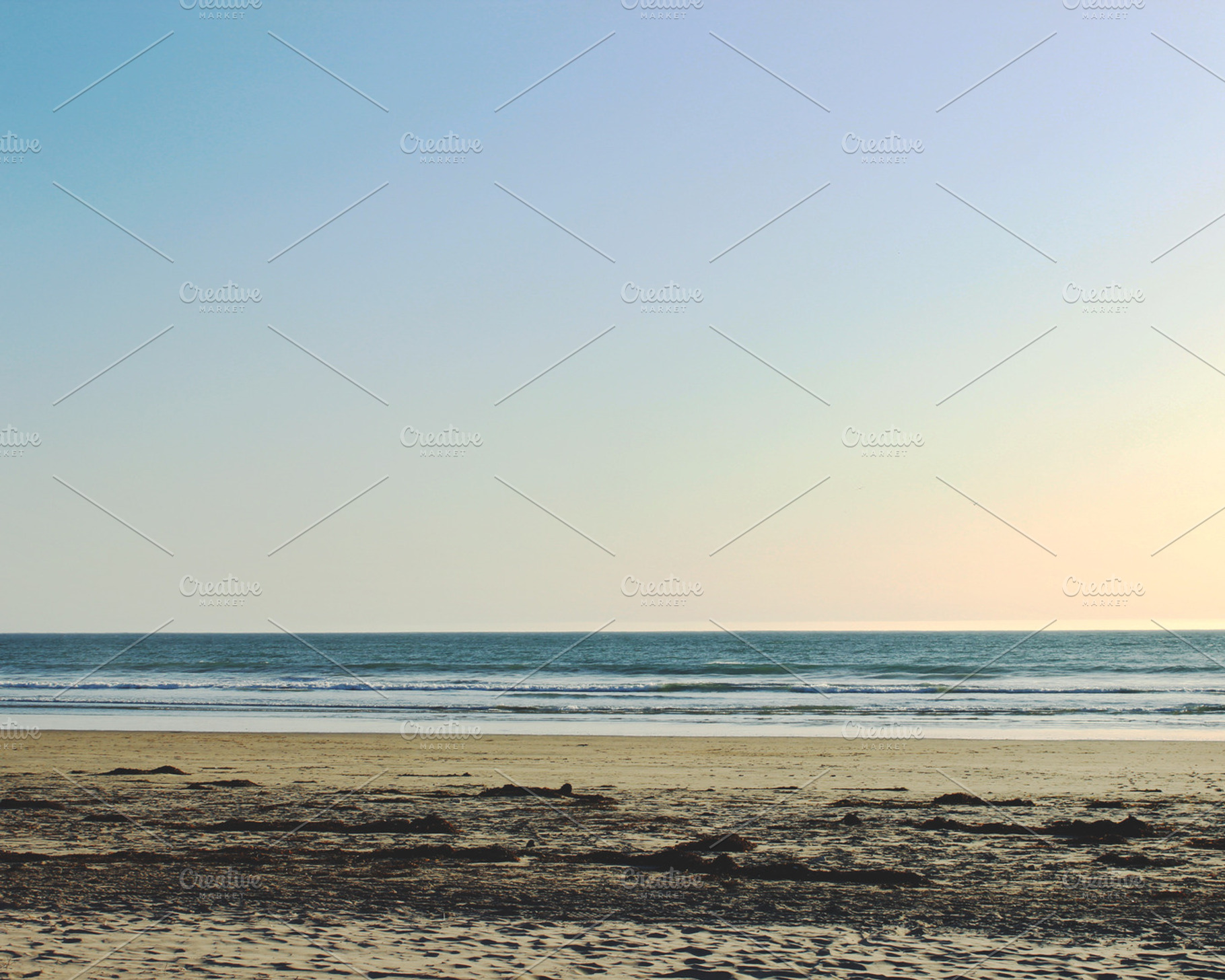 Retro Beachscape, a Nature Photo by Erica Patstone