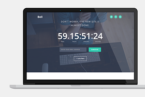 WP Bell - Countdown Landing Page
