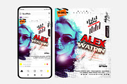 White Party Event Banner (PSD), a Social Media Template by studioflyers.com (Thumbnail 1 of 2)