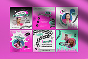 Y2K Engagement Instagram Booster, a Social Media Template by graphicook (Thumbnail 2 of 5)