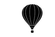hot air balloon silhouettes, an Illustration by Amazin_art (Thumbnail 2 of 31)