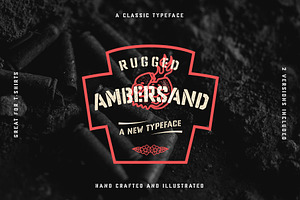 Ambersand Classic Stencil Typeface