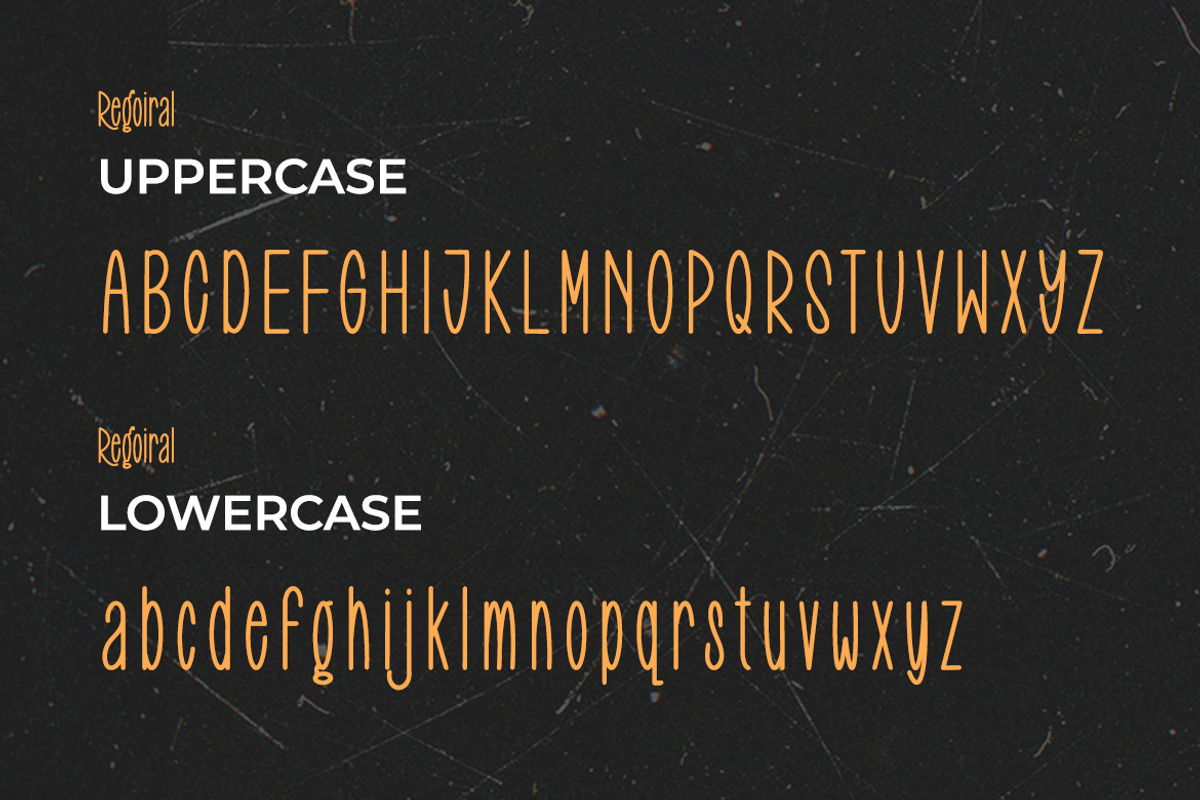 Regoiral - Display Handwritten Font, a Handwritten Font by ENATIVE (Photo 2 of 5)