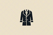 Formal Coat Icon, an Object Illustration by Vectorium Studio (Thumbnail 3 of 3)