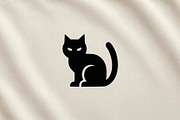 Sitting Cat Silhouette Vector, an Animal Illustration by Vectorium Studio (Thumbnail 3 of 4)