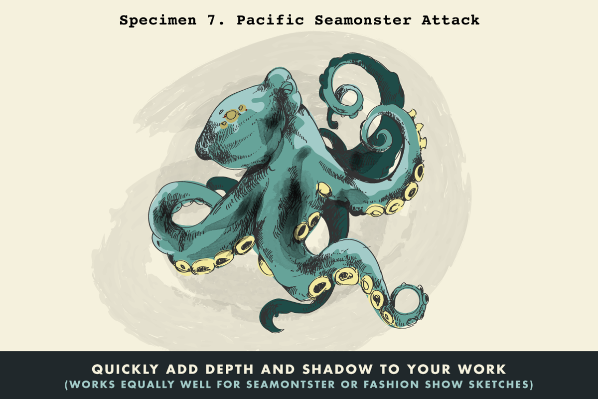 InkWash | Vector Ink Watercolors, a Brush Add-On by RetroSupply Co. (Photo 2 of 6)