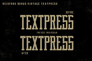 Reidfork & Bonus + Textpress, a Serif Font by Swistblnk Std. (Thumbnail 6 of 6)
