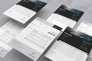 Professional Invoice PowerPoint, a Presentation Template by Pixslides