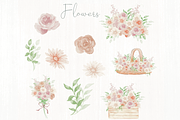 Cottage Village - watercolor clipart, an Illustration by Lolytop Studio (Thumbnail 3 of 7)