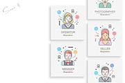 Simple Square Mockup Kit, a Product Mockup by ItemBridge (Thumbnail 6 of 10)