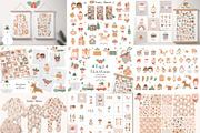 Whale shop bundle Baby animals, an Animal Illustration by OxanaTally (Thumbnail 9 of 24)