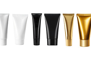 cosmetic cream bottles, a Beauty & Fashion Photo by itakdalee