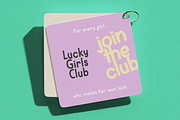 Lucky Girls Club Handwritten Sans, a Handwritten Font by Kaya Fonts (Thumbnail 2 of 25)