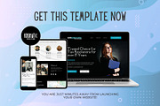 Tax Preparer Website Template, a Landing Page Template by Kromatic Design Studio (Thumbnail 7 of 10)