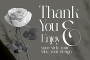 Miling Modern Serif Typeface, a Serif Font by Alfinart (Thumbnail 10 of 10)