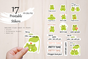 Cute Frogs StickerPack