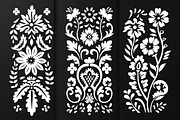 Ornate Floral Laser Cut Pattern Bun, an Object Graphic by balal (Thumbnail 6 of 11)