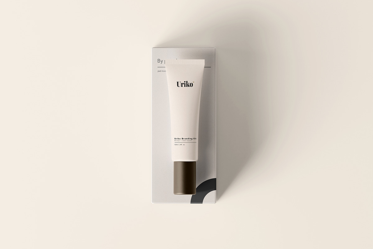 Uriko - Cosmetic Branding Kit, a Packaging Mockup by pmvch (Photo 10 of 26)