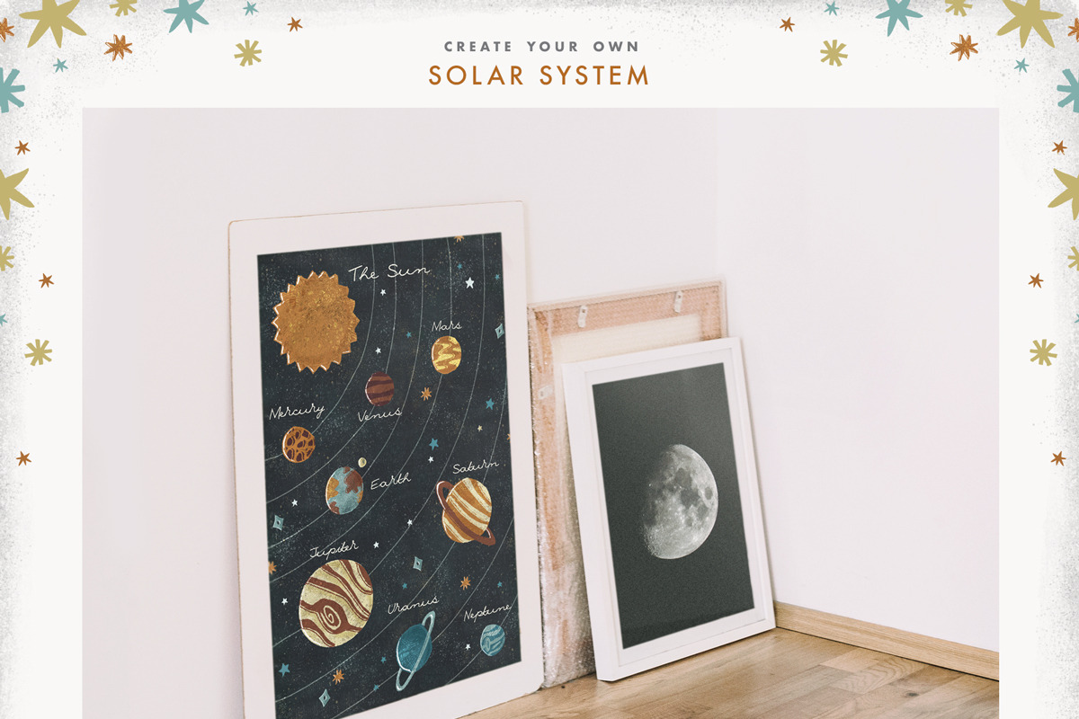 Space Travel Collection, a Decorative Illustration by Yeticrab (Photo 6 of 10)