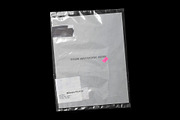 Plastic Bag Poster Mockup, a Print Template by BLKMARKET© (Thumbnail 1 of 7)