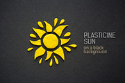 Cheerful Sun on a Black Background, a Seasonal Illustration by Countryside life (Thumbnail 2 of 8)