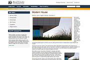 Hot Real Estate, a WordPress Template by hot-themes (Thumbnail 2 of 5)