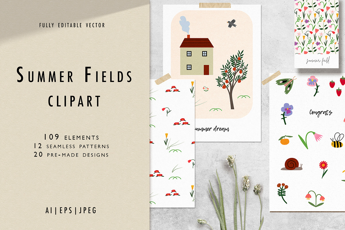 Summer fields, an Object Graphic by Mii Lab (Photo 1 of 15)