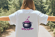 Purple Halloween Sublimation Clipart, an Illustration by CrexoraLab (Thumbnail 5 of 5)