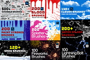 5000+ Photoshop Brushes Mega Bundle, a Brush Add-On by Chipshpow Graphics (Thumbnail 4 of 4)