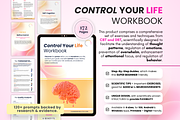 ADHD & Self-Discovery Workbook, a Print Template by PlannersByBee (Thumbnail 1 of 4)