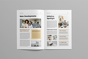 Newsletter | Canva & InDesign, a Magazine Template by Leaflove (Thumbnail 3 of 10)