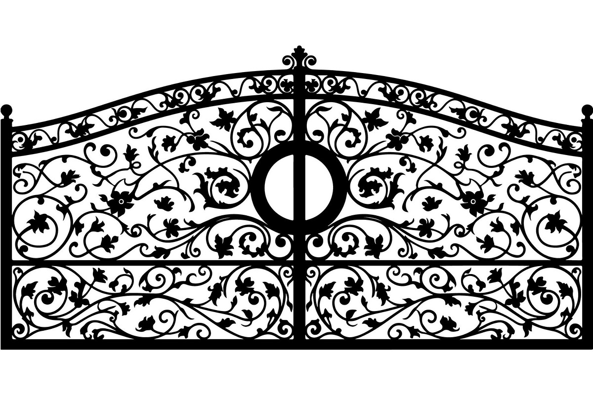 Luxury Ornamental Gate Bundle, a Decorative Illustration by Creativeshirt (Photo 9 of 13)