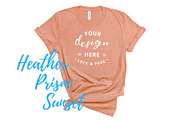 Bella Canvas TShirt Mockups On White, a Shirt Mockup by lock and page (Thumbnail 85 of 92)