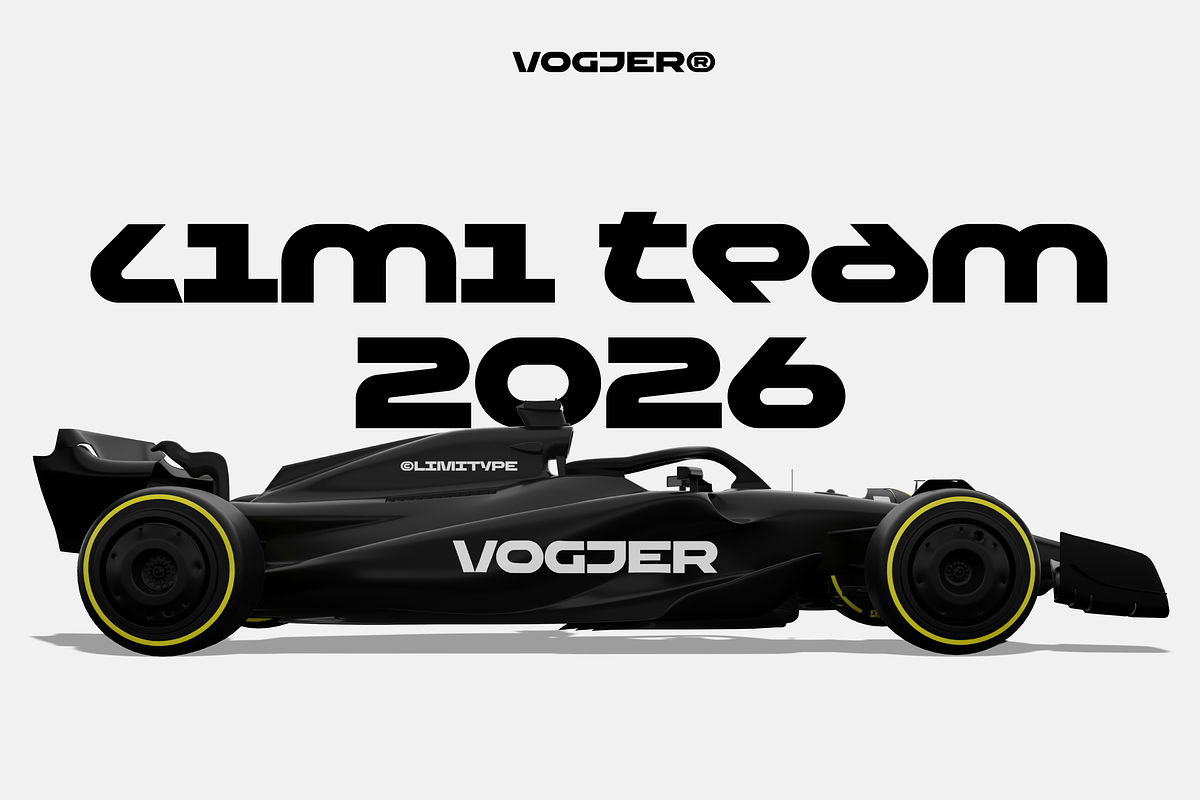 Vogjer - Bold Futuristic Font, a Sans Serif Font by limitype (Photo 3 of 14)
