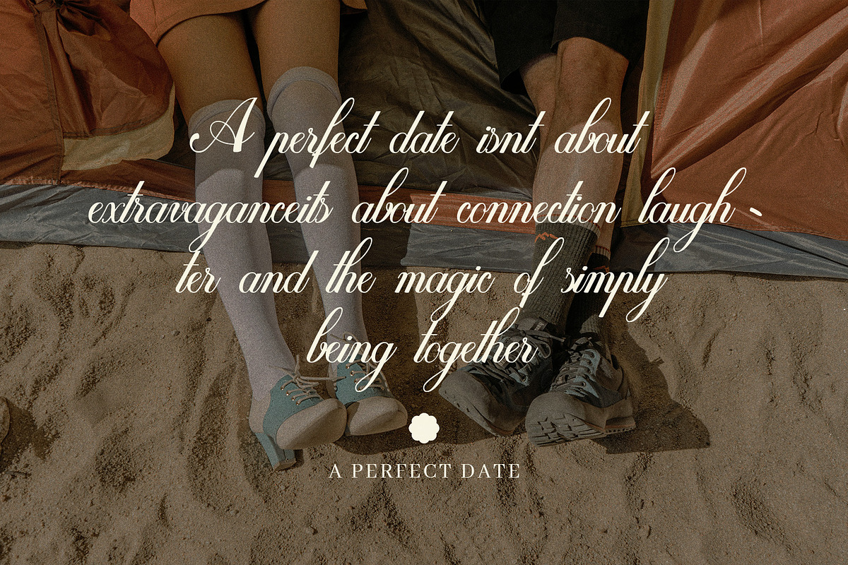 Palmyra Script Font, a Script Font by Graphicxell (Photo 3 of 8)